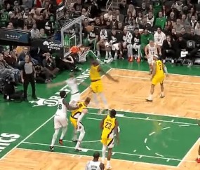 怀特上篮打进，绿军重新领先到21分步行者叫出最后一个暂停