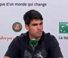 阿尔卡拉斯：杜埃欧冠决赛表现太惊艳，这种时刻看出谁优秀谁平庸